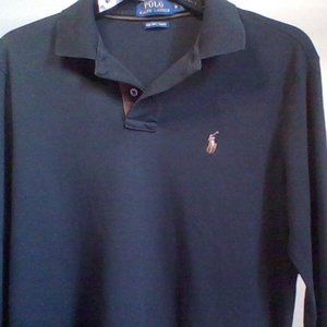 Polo Ralph Lauren men black long sleeve size small shirt